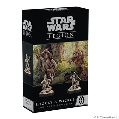 

Настольная игра Atomic Mass Games Star Wars: Legion - Logray & Wicket Commander Expansion