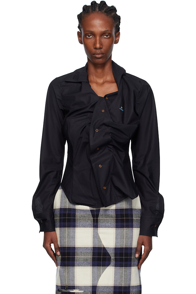 

Пьяная рубашка Vivienne Westwood, черный