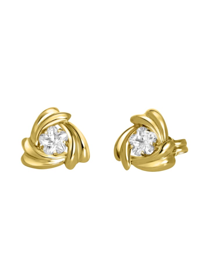 

Серьги-треугольники из золота 585 пробы Lucardi