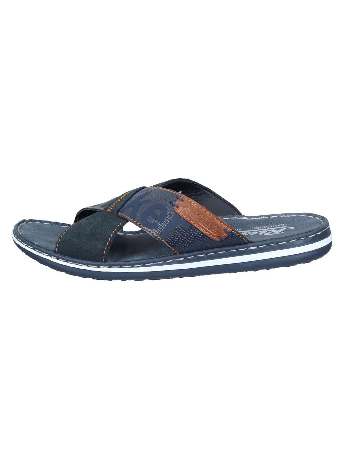 Мюли 'Basic' Rieker, Blue