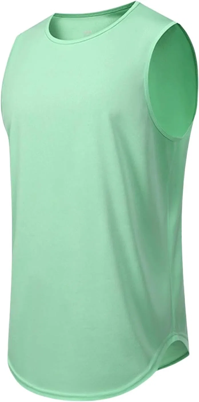 Майка мужская для бега, Light Green — фото 3