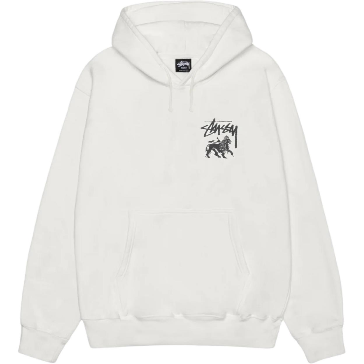 

Толстовка с капюшоном Rasta Lion, окрашенная пигментом Stussy, Marine