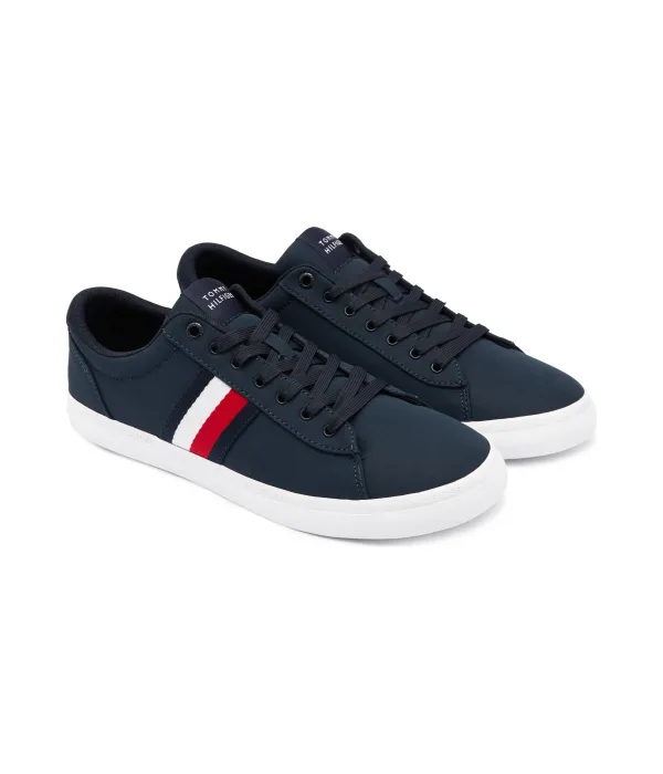 Культовые сетчатые кроссовки Vulc Stripes Tommy Hilfiger, синий — фото 3