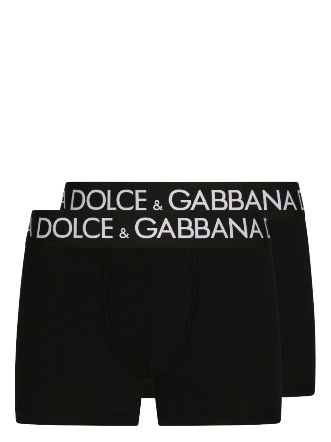 

Dolce & Gabbana комплект из двух боксеров с логотипом, черный