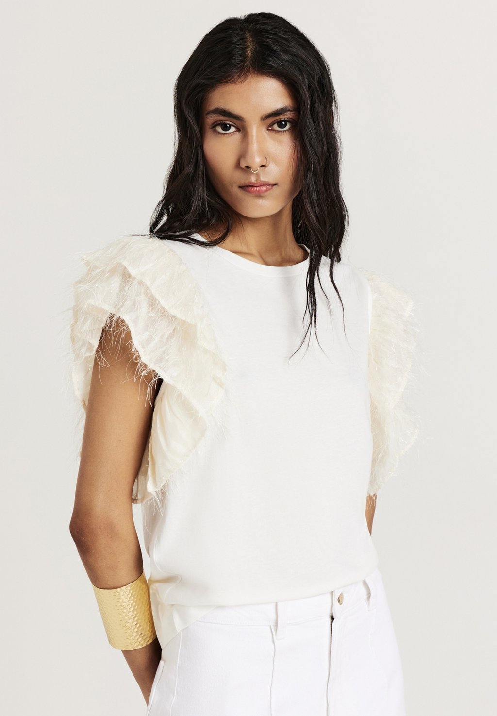 

Футболка с принтом Calliope, цвет Bianco Lana