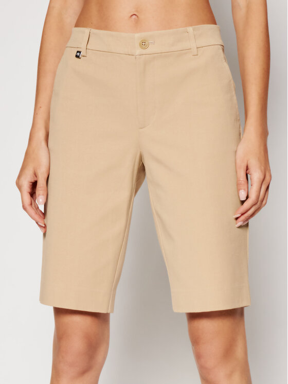 

Шорты из ткани обычного кроя 200661653009 Lauren Ralph Lauren, бежевый