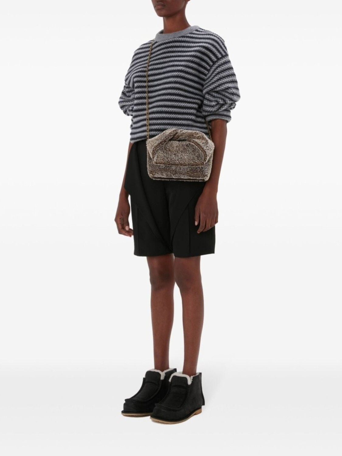 

JW Anderson сумка через плечо Twister среднего размера, коричневый