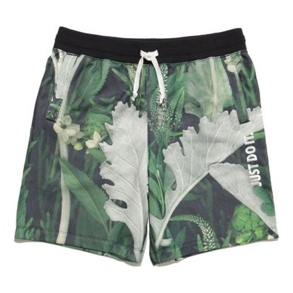 

Шорты спортивные jdi floral umni short для мужчин Nike, зеленый