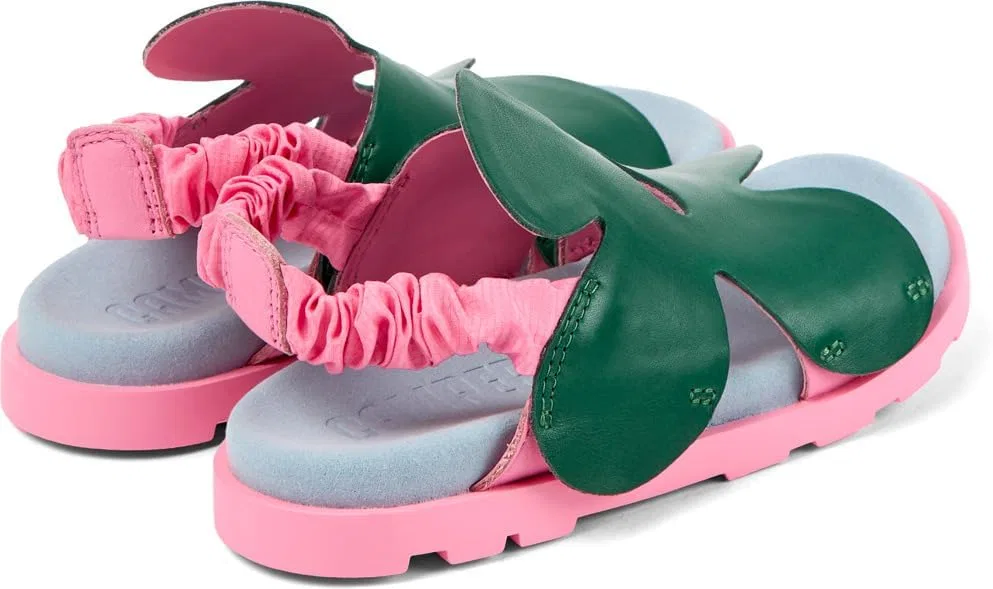 Сандалии Camper Girls' Brutus K800533, Dark Green 002 — фото 2