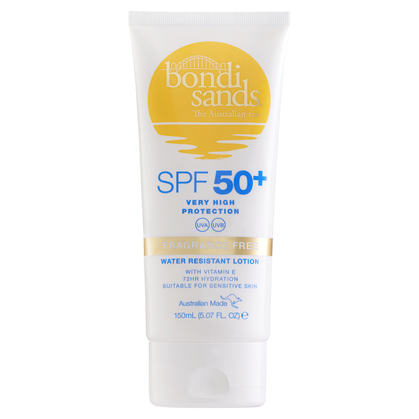 

Солнцезащитный лосьон для тела с spf50+, 150 мл Bondi Sands