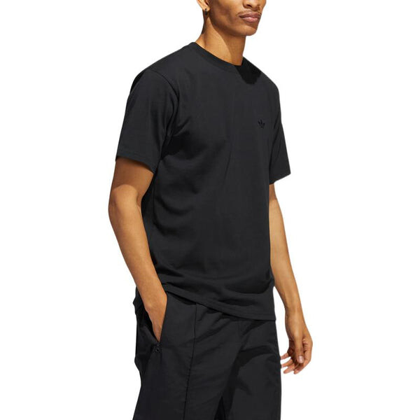 Футболка adidas originals Back Brand Logo Printing Casual Sports Short Sleeve Couple Style Black, мультиколор — фото 4