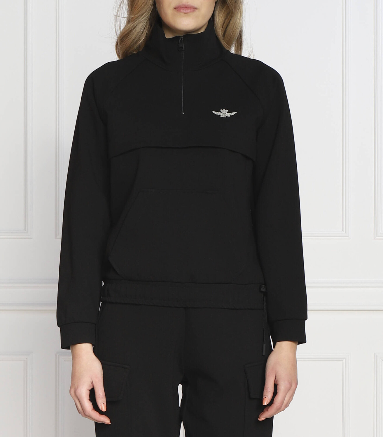

Толстовка Aeronautica Militare Regular Fit, черный