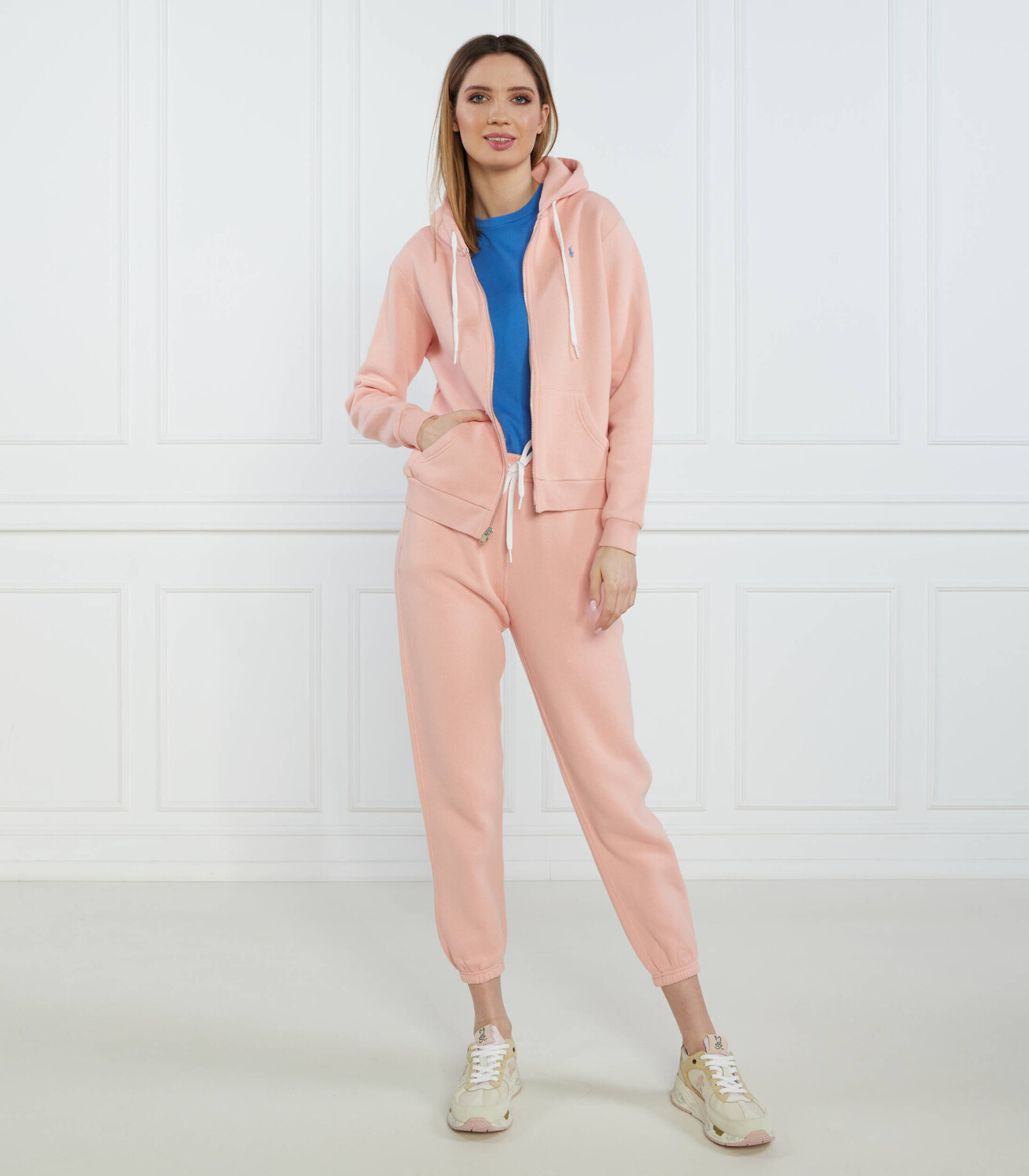 Толстовка POLO RALPH LAUREN Classic fit, цвет pesca — фото 2