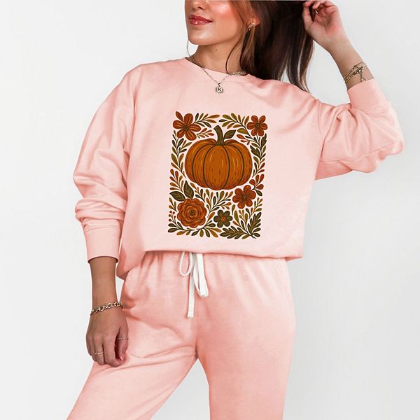 

Свитшот Pumpkin boho floral - легкий, окрашенный в готовом виде Simply Sage Market, Peachy, Зеленый, Свитшот Pumpkin boho floral - легкий, окрашенный в готовом виде Simply Sage Market, Peachy