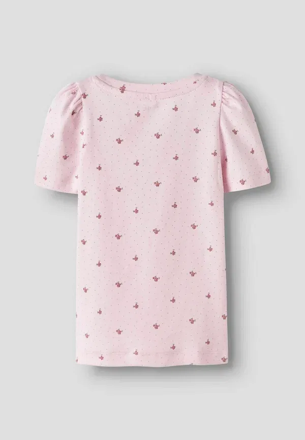 Футболка с принтом Slim fit Name It, нежно-розовый — фото 2