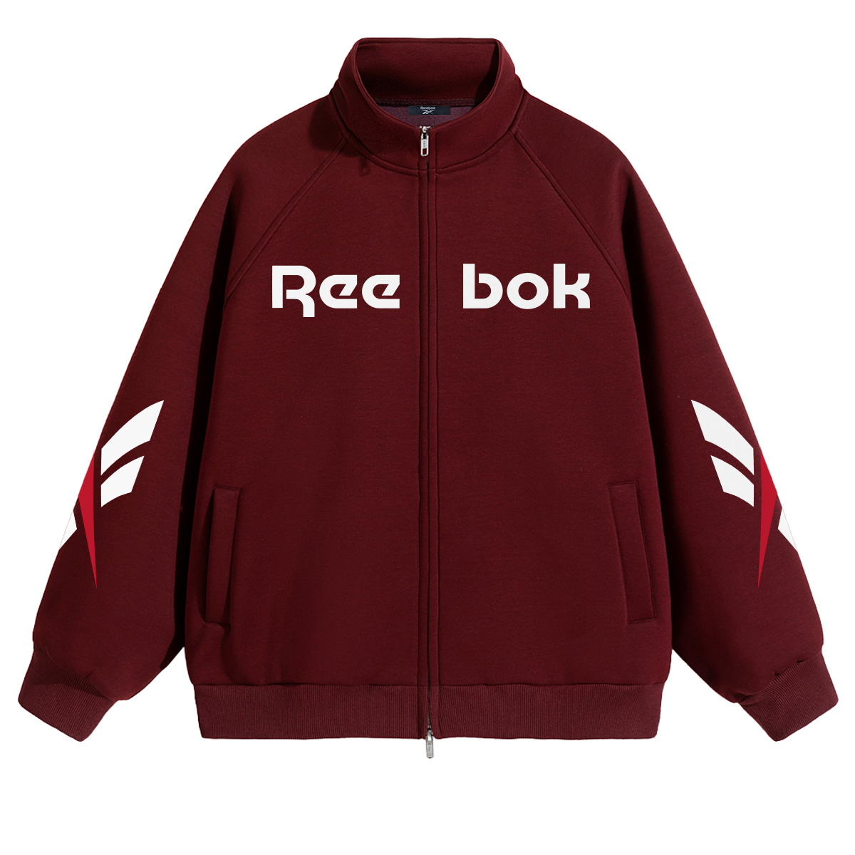 

Свитшот-куртка Unisex Reebok, red