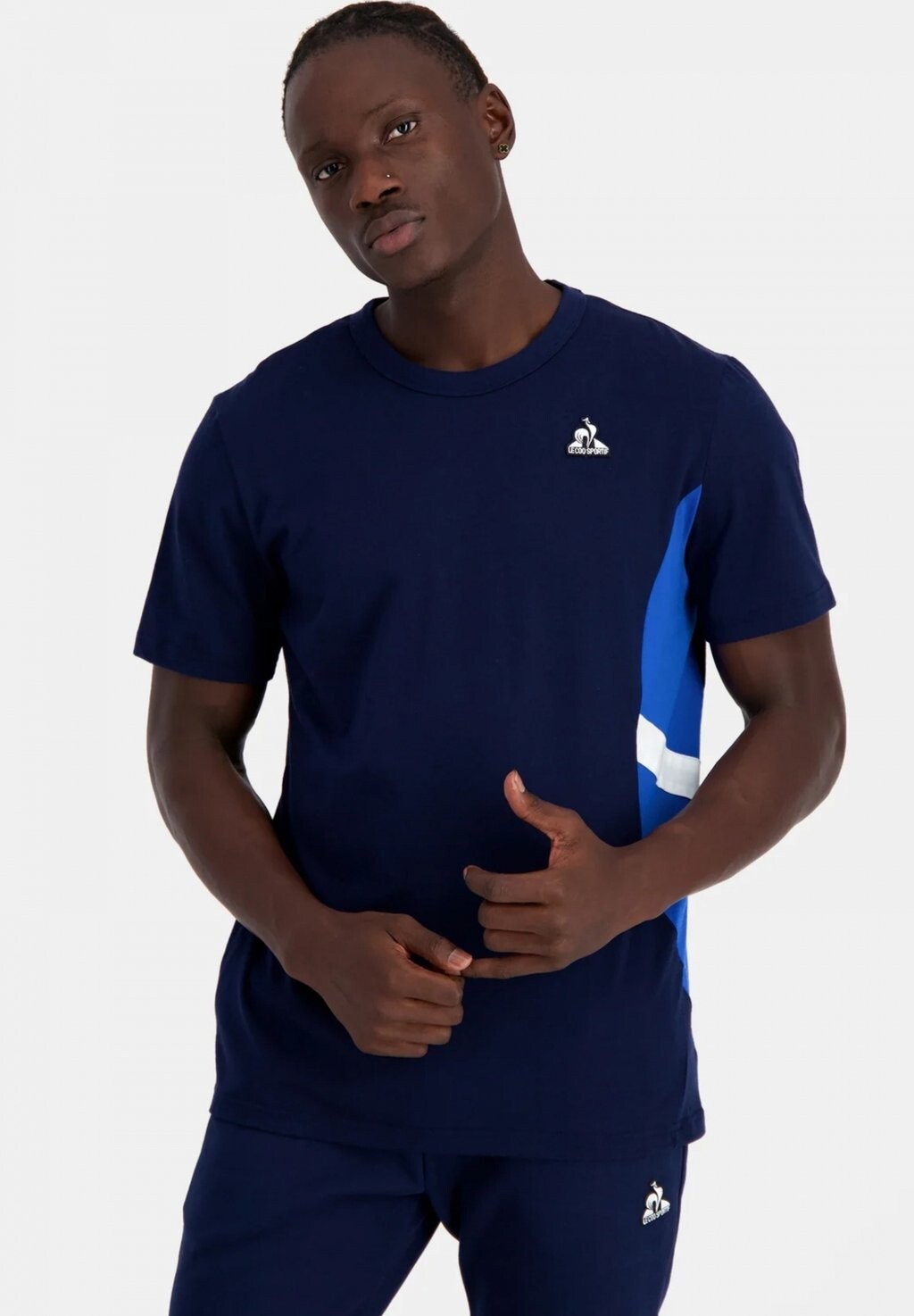

Футболка с принтом SAISON le coq sportif, синий