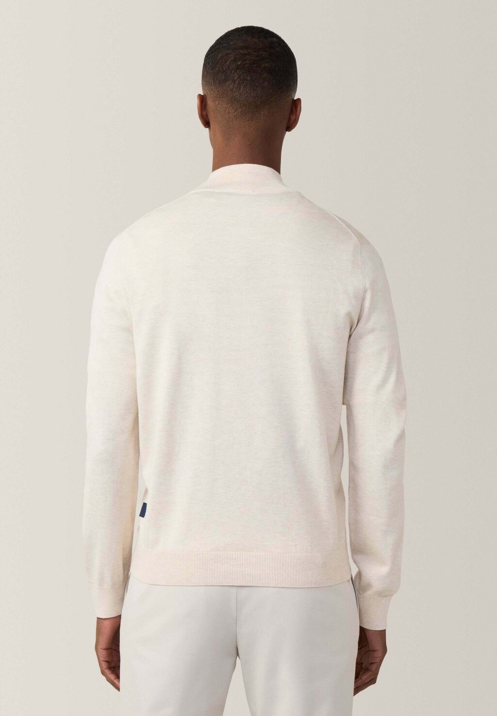 

Джемпер 1/2 ZIP Façonnable, молочный