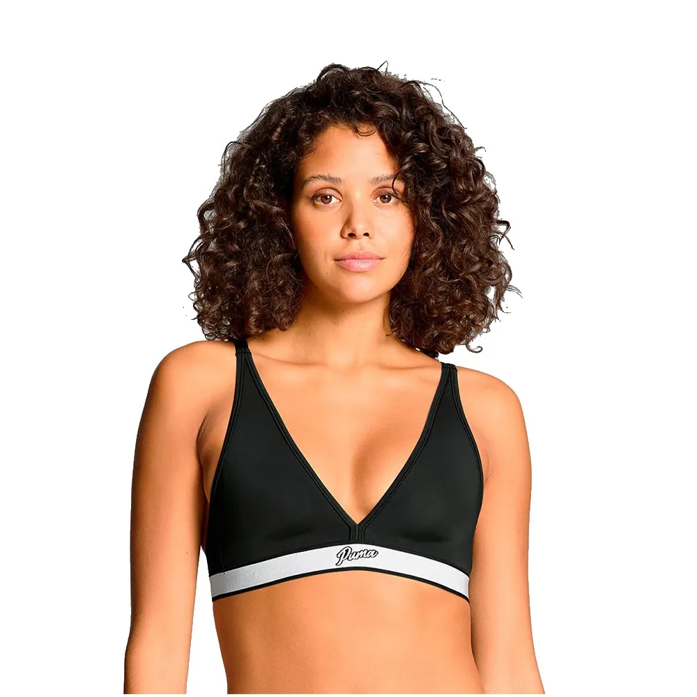 

Топ бикини Puma Padded Triangle, черный