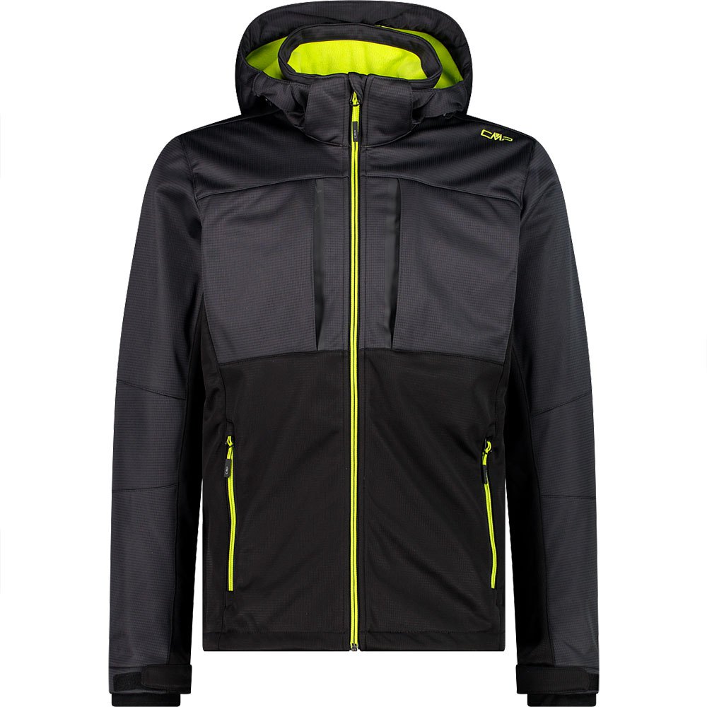 

Спортивная куртка CMP Zip Hood 32A1947 softshell, черный