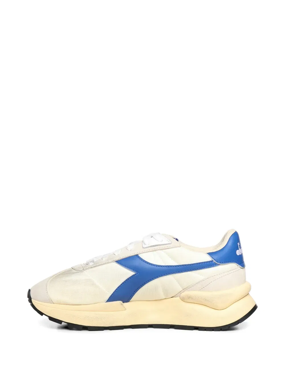 Кожаные кроссовки Mercury Elite Sprint на шнуровке Diadora, нейтральный — фото 4