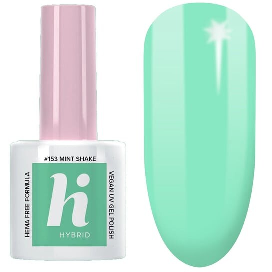

Гибридный лак для ногтей, оттенок 153 Mint Shake, 5 мл Hi Hybrid