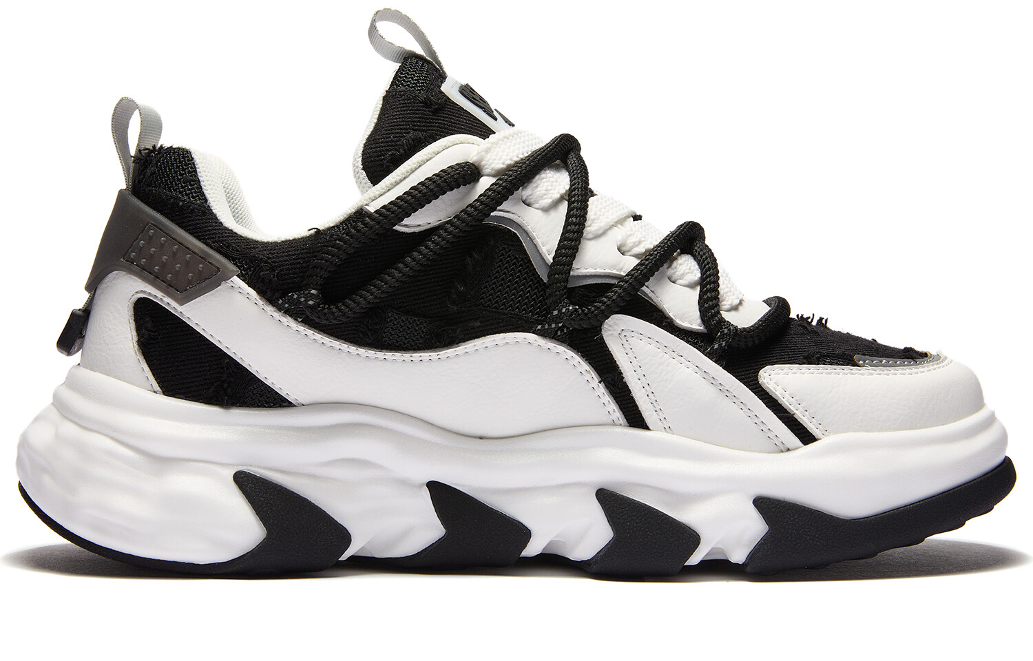 

Кроссовки RIFUGIO VO' Chunky Sneakers Unisex Low-top, черный/белый