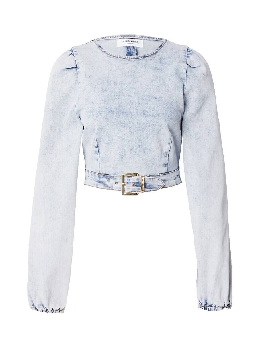 

Блузка Hoermanseder x About You Blouse Cay, светло-синий