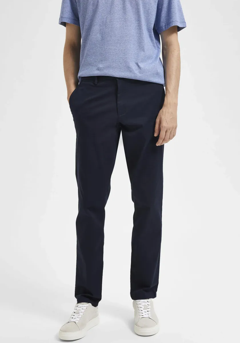 

Брюки-чиносы SELECTED HOMME "SLH175-SLIM NEW MILES FLEX PANT NOOS", цвет 34Dark Sapphire
