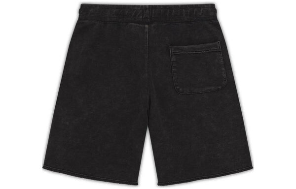 Шорты men's printing logo solid color lacing casual shorts black Nike, мультиколор — фото 2