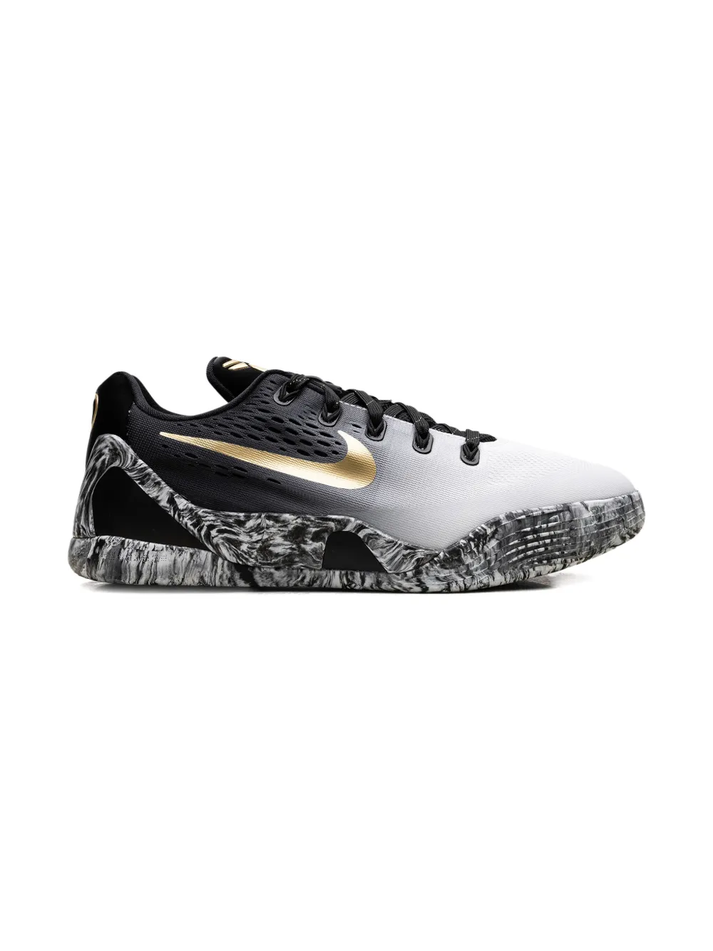 

Кроссовки Kobe IX с мраморным эффектом Nike Kids, черный