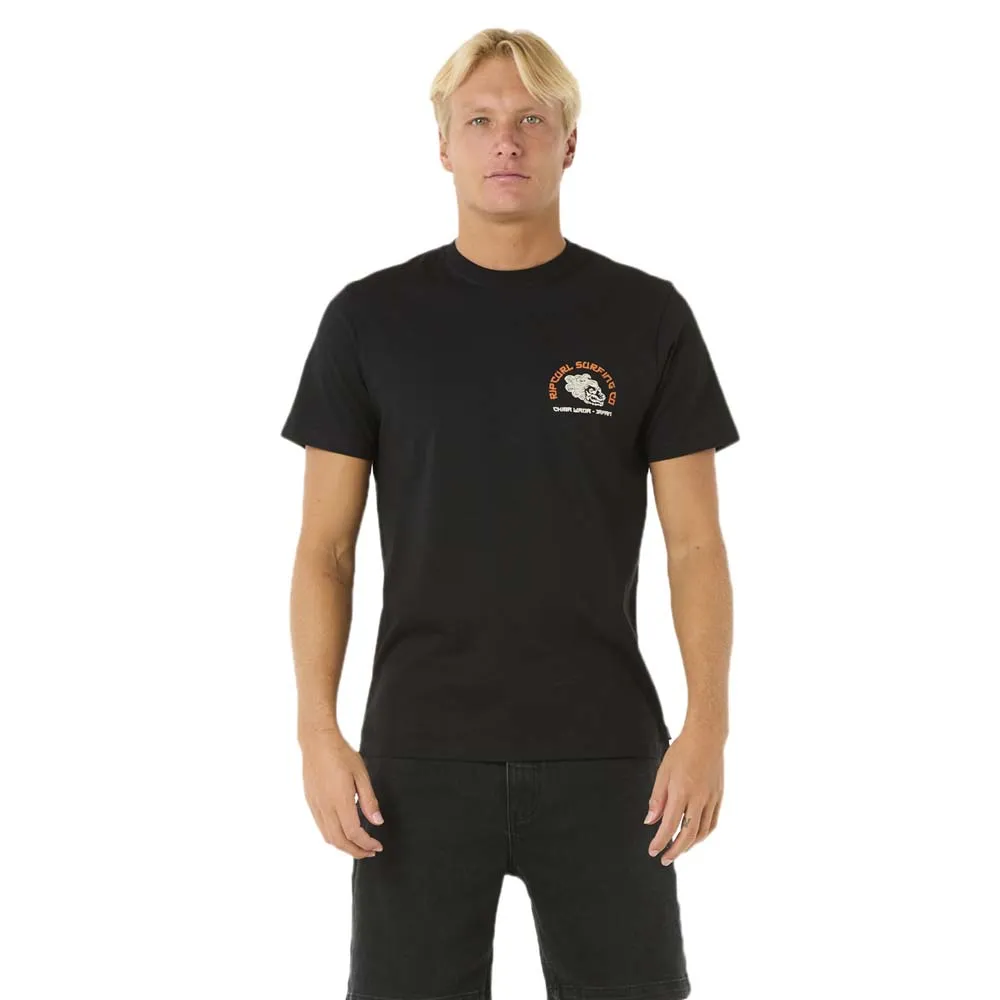 

Футболка с коротким рукавом Rip Curl Desti Animals, черный