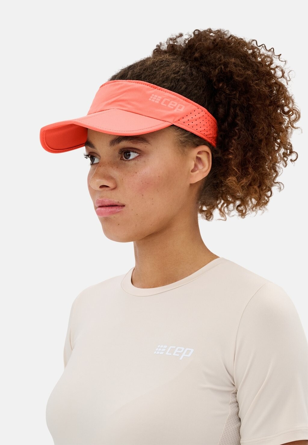 

Бейсболка THE RUN VISOR UNISEX CEP, цвет coral