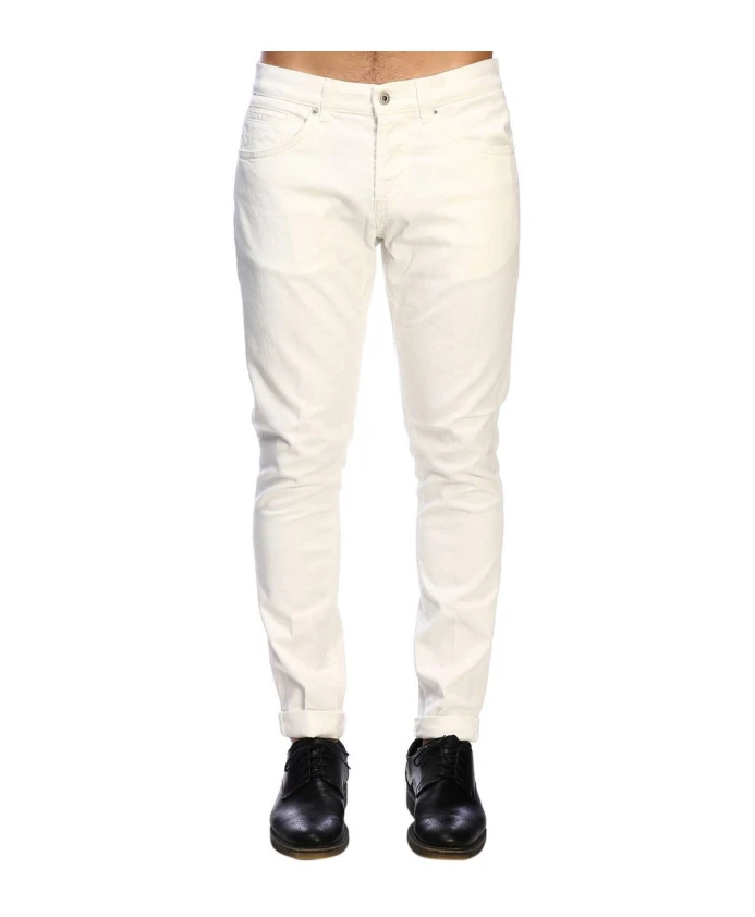 

Узкие джинсы с четырьмя пуговицами Dondup, бежевый