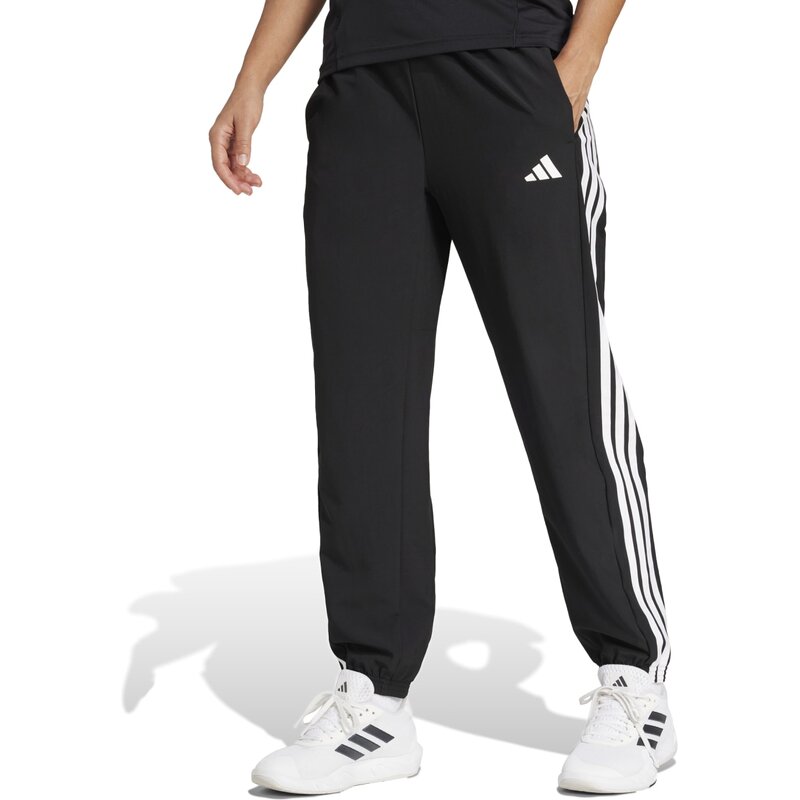 Спортивные брюки Train Essentials с тремя полосками Adidas, черный — фото 2