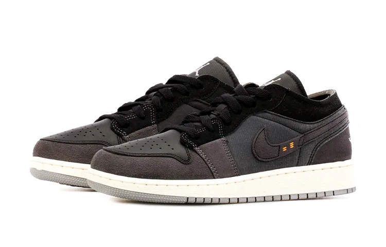 Jordan 1 Low Craft Inside Out Black GS — фото 4