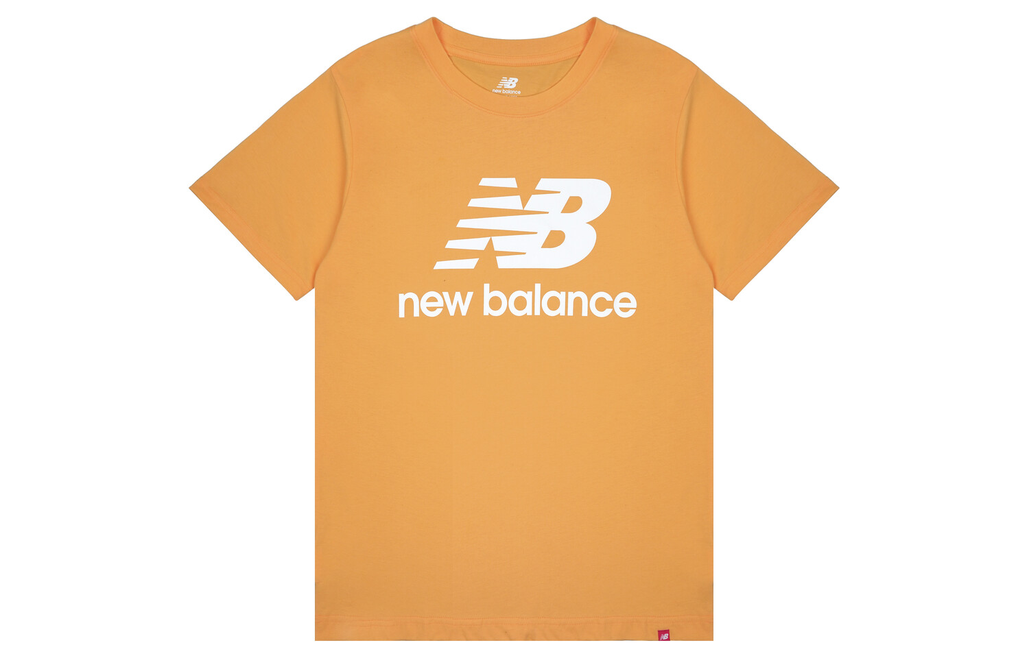 

Футболка унисекс оранжевая New Balance, оранжевый