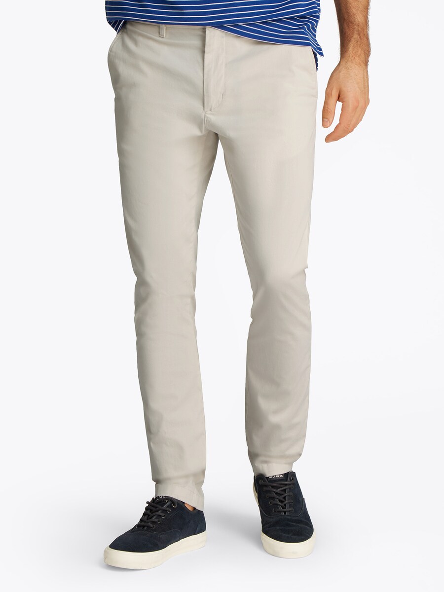 Узкие брюки-чинос TOMMY HILFIGER BLEECKER, бежевый — фото 2