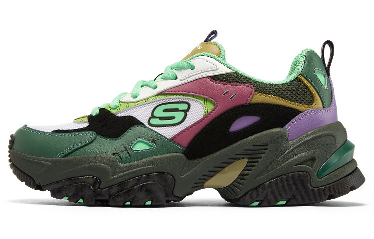 

Кроссовки Skechers Stamina V2 X One Piece 'Green Multicolor' Women's