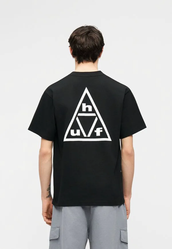 

Футболка унисекс с тройным треугольником и принтом Huf, Black/White, Белый, Футболка унисекс с тройным треугольником и принтом Huf, Black/White