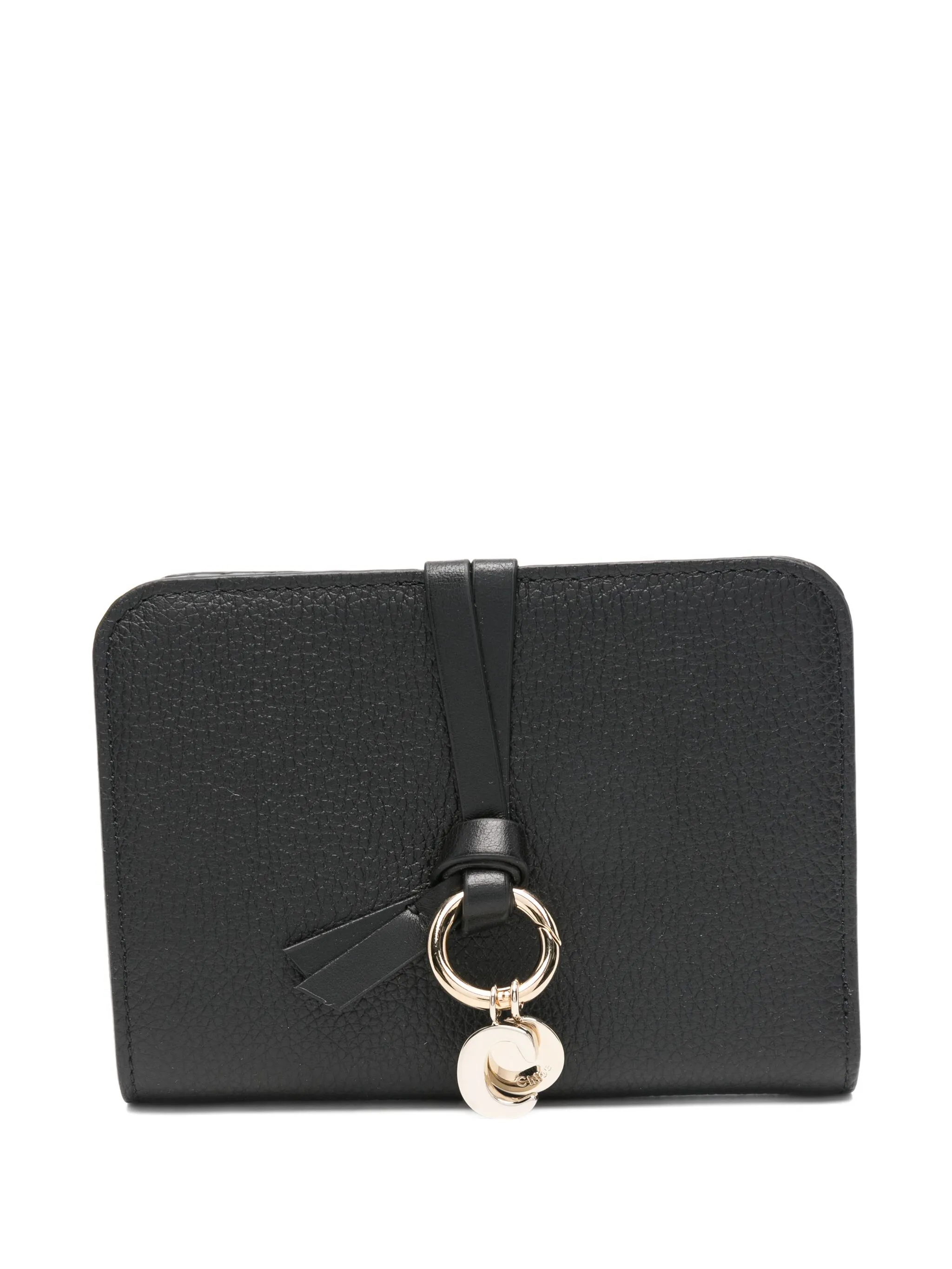 

Кошелек с очаровательной деталью Chloé, черный