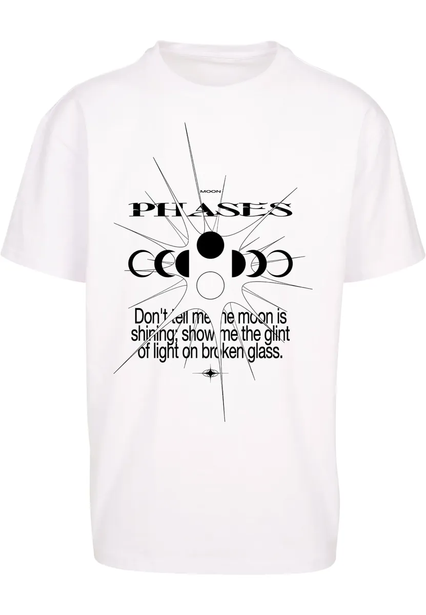 

Рубашка с короткими рукавами MisterTee "MisterTee Unisex Moon Phases Tee", белый
