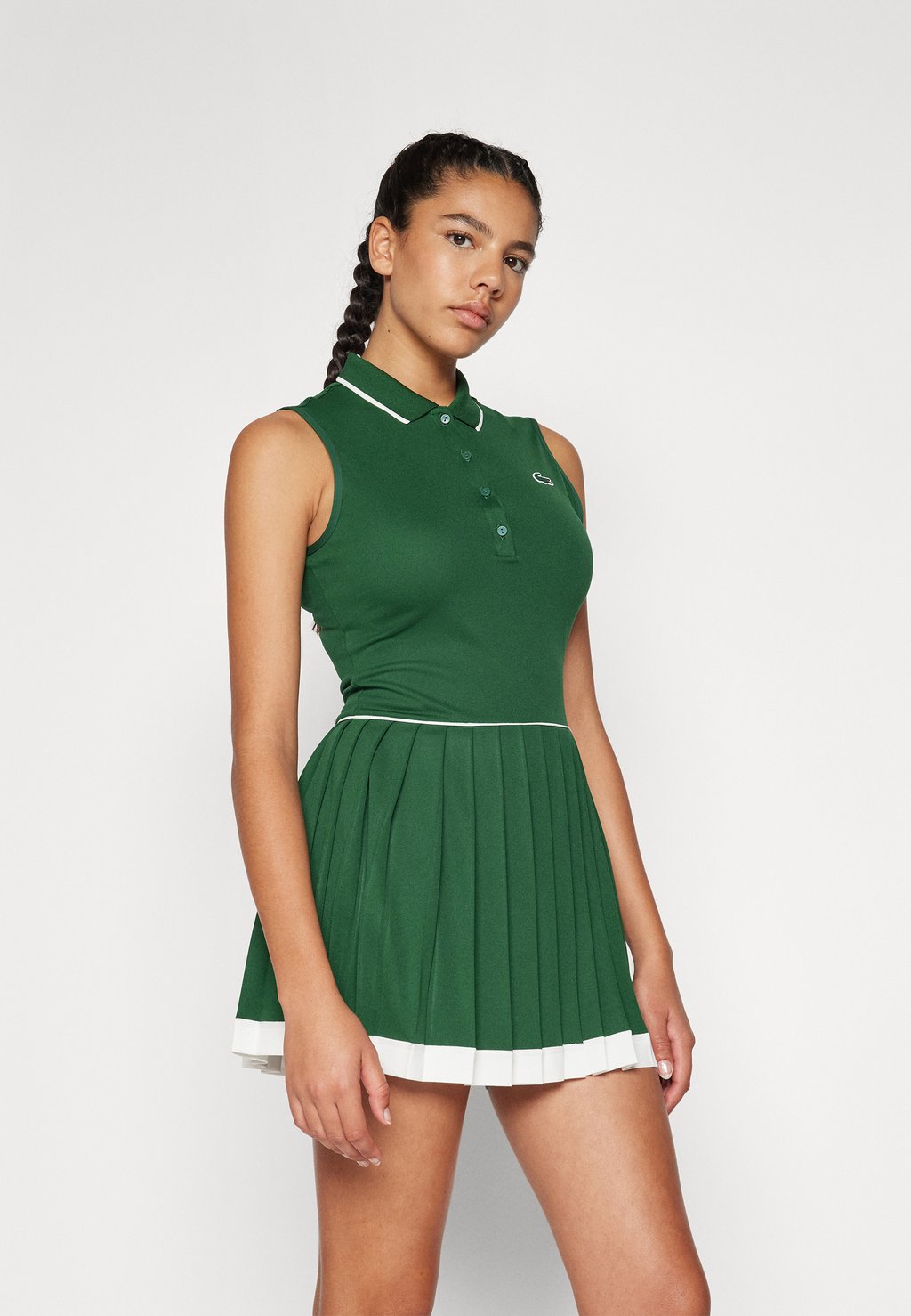 

Спортивное платье HERITAGE Lacoste Sport, зеленый