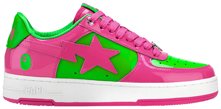 

Кроссовки BAPE Bapesta #1 M1 'Pink', розовый