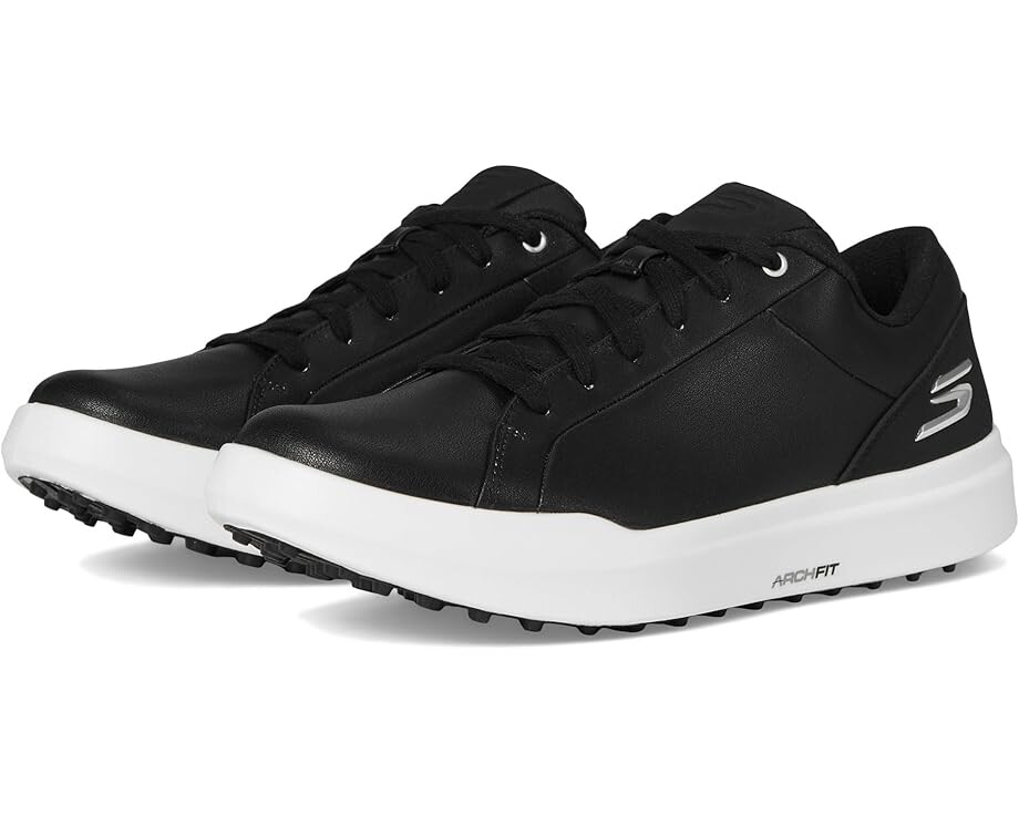 

Кроссовки Skechers GO GOLF Drive 6 Relaxed Fit Spikeless Golf Shoe, черный/белый