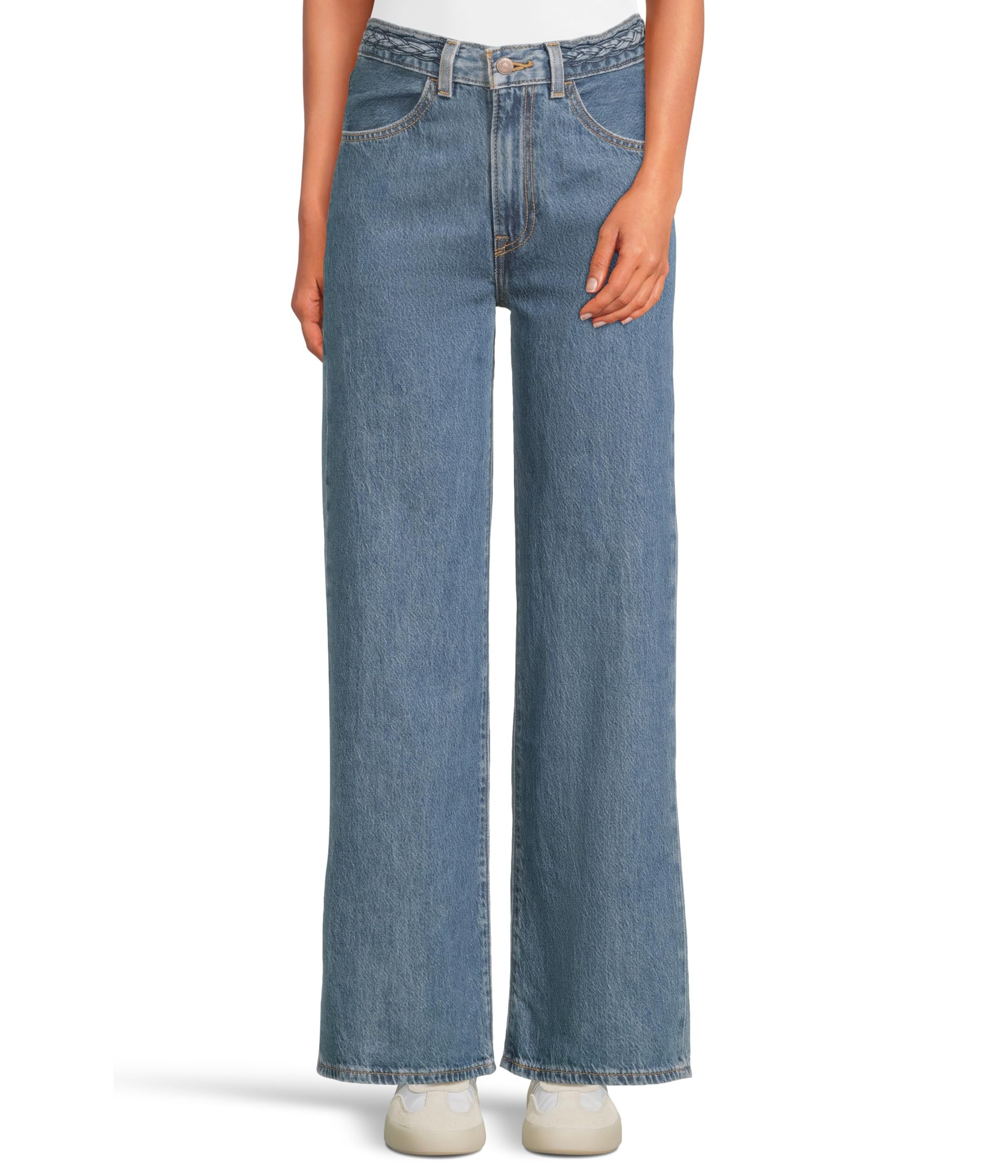 

Джинсы Levi's Premium Ribcage Wide Leg Braided, цвет Big Yikes