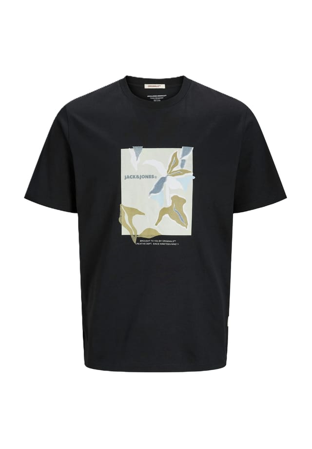 

Футболка "Альмерия" хлопок Originals By Jack & Jones, черный