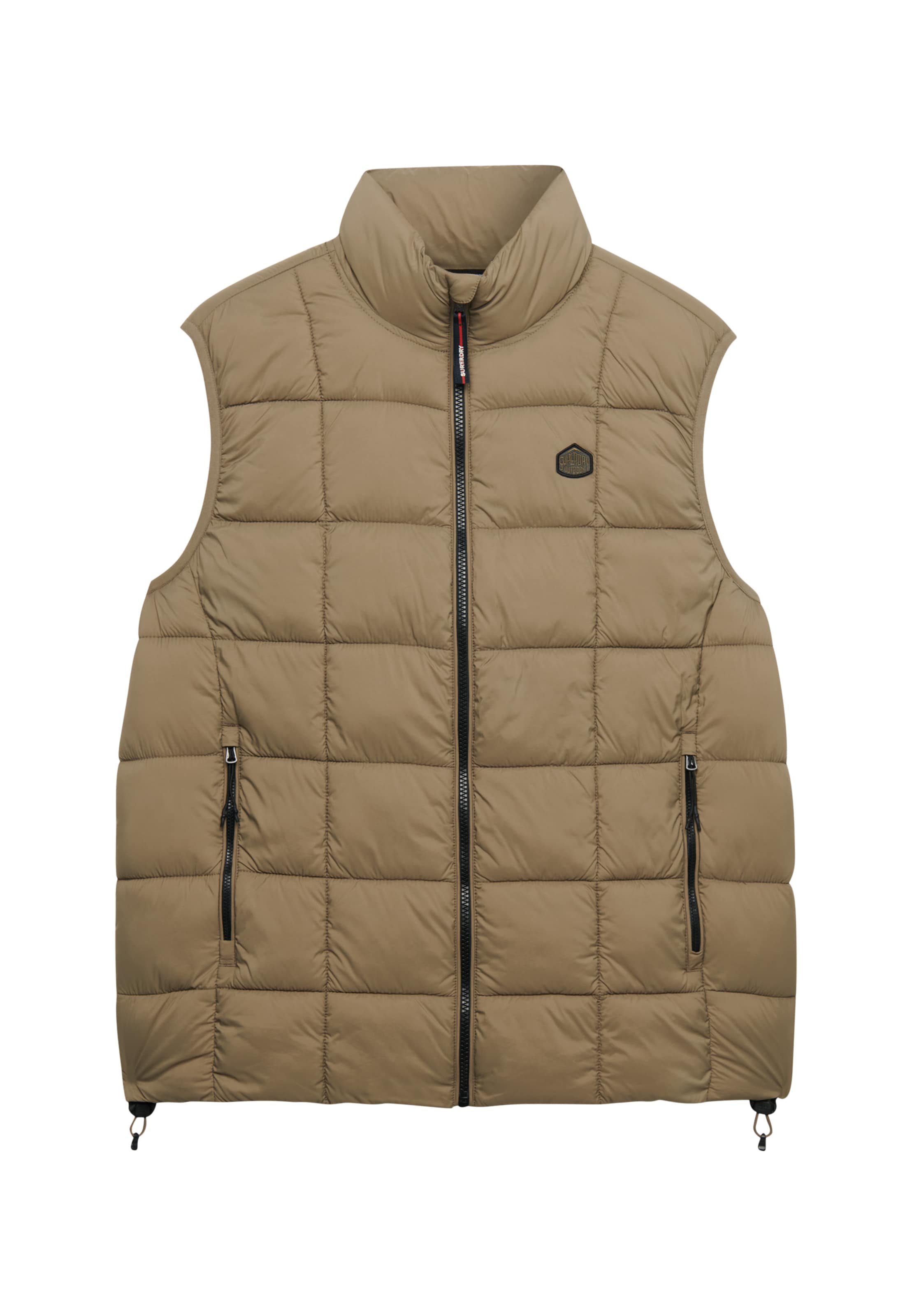 

Superdry & Co Жилет 'Fuji' в коричневом цвете