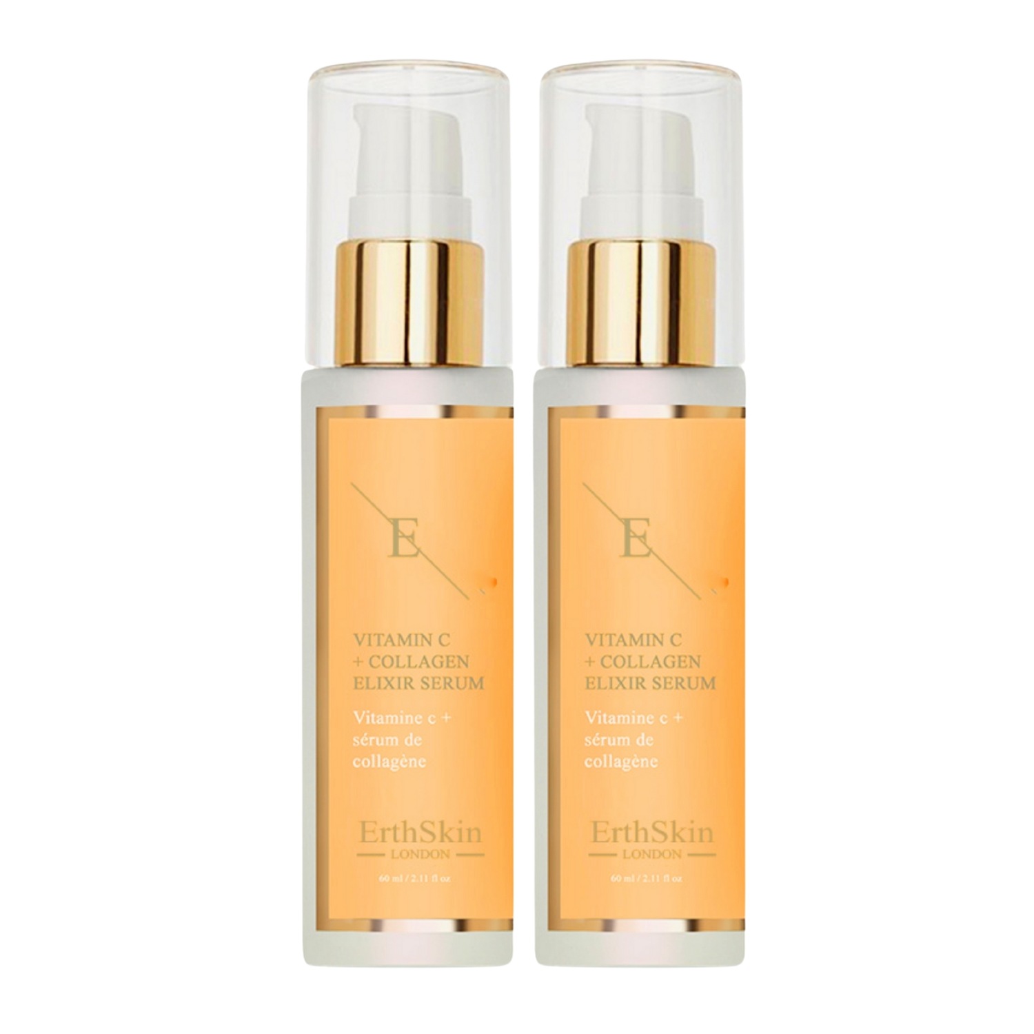 

Сыворотка для лица vitamin c elixier duo Erthskin London, количество 1 шт.