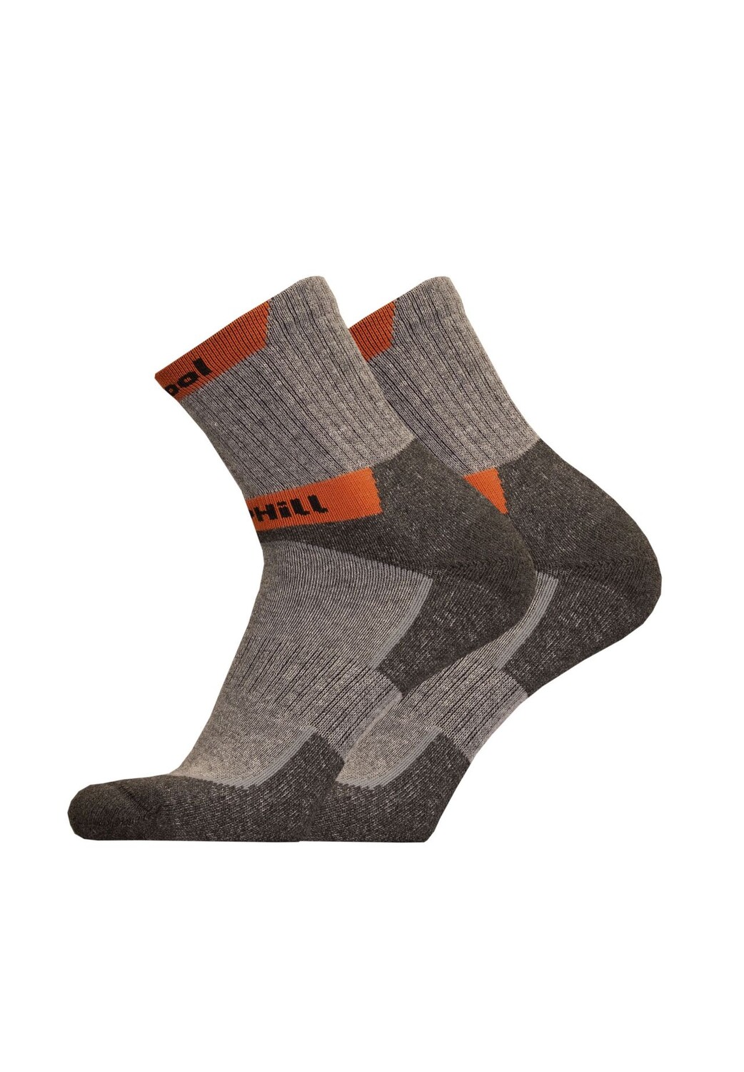 

Походные носки HETTA SUMMER, 2 шт., из смесовой шерсти из переработанной шерсти UphillSport, цвет Light Grey